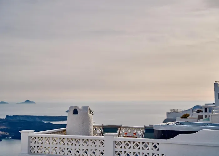 דירה Santorini Mansion At